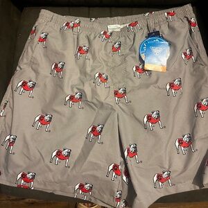 Georgia Bulldogs Columbia Swim trucks Men’s 2X new with tags